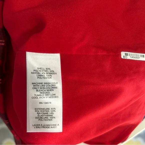 Vineyard Vines Jolly Plaid Greenwich Flutter Sleeve Shift Dress - Picture 11 of 13